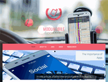 Tablet Screenshot of modumobile.com